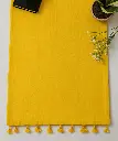 Linen-yellow saree-model-3.webp