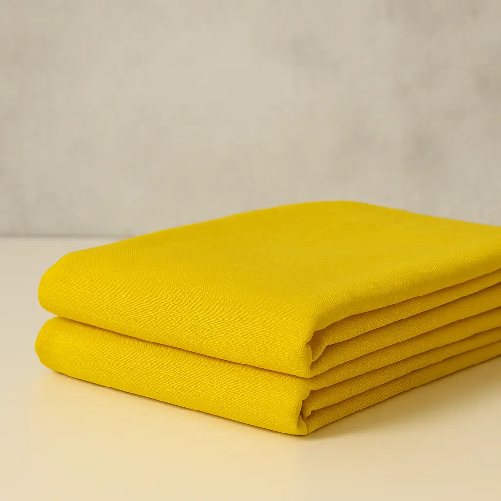 Linen-yellow saree-model-2.webp