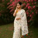 Mul Cotton-flower-embridry-white-Saree-4.webp