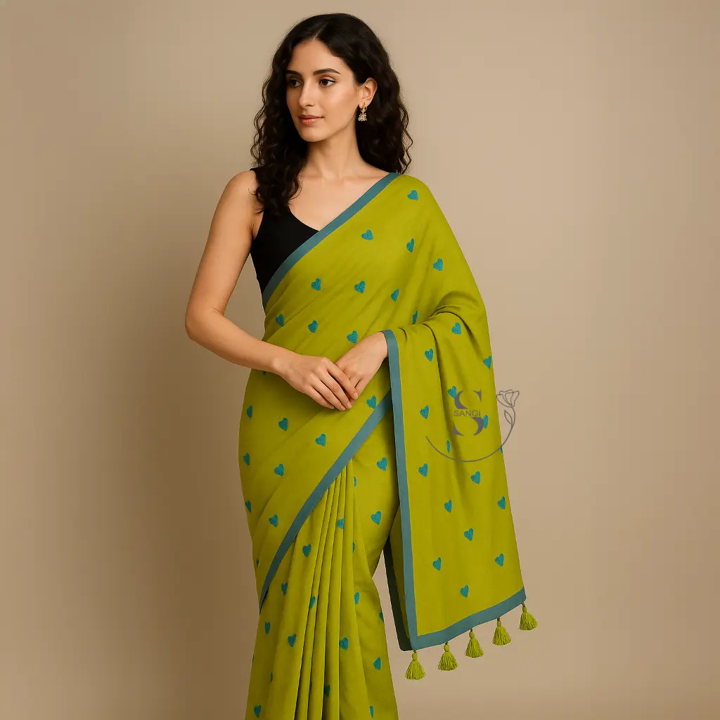 Mul Cotton-Heart embridry-Green-2.webp