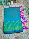 Ready-to-wear-print-saree-green-folded.webp